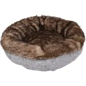 Flamingo Amadeo Round 50x15cm Pet Bed Marron