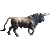 Collecta Bull Bravo Kastanie Traben Figur 3-6 Years 3-6 Years