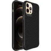 IMoshion Rugged Hybrid Carbon Case Apple iPhone 12 Pro Max - Noir