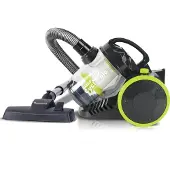 TurboTronic Aspirateur cyclonique – CV07 – aspirateur traîneau sans sac avec puissance d’aspiration de 19 kPa, compact pour parquet, sols durs, tapis, poils d’animaux et de chiens NOIR