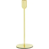 Party Deco Porte-bougie, or, 22cm (1 pkt / 1 pc.)