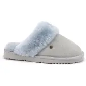 Warmbat Pantoufles Warmbat Kids Flurry Suede Ice Blue-Taille 33