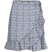 Vero Moda Henna Wrap Exp Jupe courte bleu M Femme Bleu M
