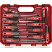 Milwaukee Jeu de 12 tournevis trilob s 4932472003 Rouge