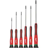 Milwaukee 6pc Torx Precision Screwdriver Set