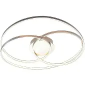 LINDBY Plafonnier , Joline, dimmable, Métallique, Salon / séjour, Métal, Moderne