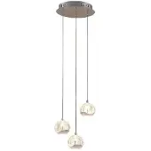 LUCANDE Suspension , Hayley, Transparent, Salon / séjour, Verre, Moderne