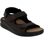 Mephisto Sandales confort pour hommes en marron