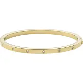 Fossil Bracelet or / transparent