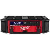Milwaukee M18 PRCDAB+-0 - Radio De Chantier Sans Fil - Li-ion 18V - DAB+ - IP57 - Machine Seule