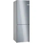 Bosch Serie 4 Kgn362idf Combi Fridge Argenté 321 Liters / EU Plug 220V