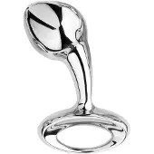 NJOY M - plug anal en métal moyen (argent)
