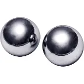 Master Series Titanica Extreme Steel Boules d'Orgasme - Argenté