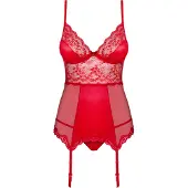 Obsessive Lovica Corset & Culotte Rouge L/XL