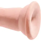 King Cock Plus Gode Triple Densité 20 cm - Nude