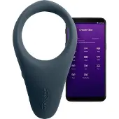 We vibe Verge - anneau vibrant rechargeable (gris)