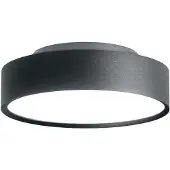 LIGHT-POINT Luminaire Extérieur , dimmable, Noir, Salon / séjour, Aluminium