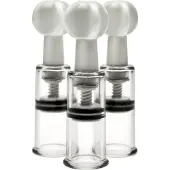 Size Matters Max Twist Ventouses pour Clitoris et Tétons - Transparent