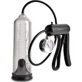 Pump Worx Pro-Gauge Pompe à pénis - Transparent
