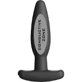 ElectraStim Silicone Noir Rocker Butt Plug Small S