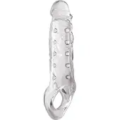 Huismerk Clearly Ample Penis Enhancer Manchon - Transparent