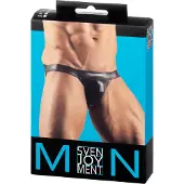 Svenjoyment Underwear - jockstrap homme brillant - noir