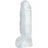 You2Toys Clear Big Dong - grand godemichet en gel (21,5 cm)