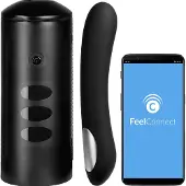 Kiiroo Titan & Pearl2 Kit de Vibromasseurs pour Couple - Noir