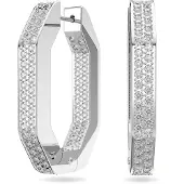 Swarovski Créoles avec cristal