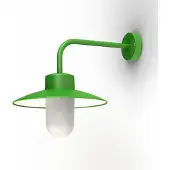 Roger Pradier Belcour Applique Model 9 Green Yellow | Frosted