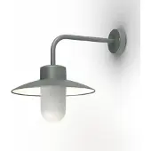 Roger Pradier Belcour Applique Model 9 Metal Grey | Frosted