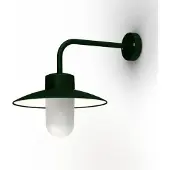 Roger Pradier Belcour Applique Model 9 British Green | Frosted