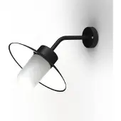 Roger Pradier Belcour Applique Modèle 8 Dark black | Frosted