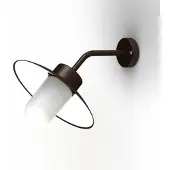 Roger Pradier Belcour Applique Model 8 Old rustic | Frosted