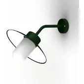 Roger Pradier Belcour Applique Model 8 British Green | Frosted