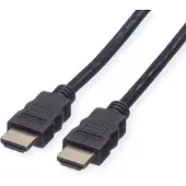 Roline Câble HDMI High Speed avec Ethernet, noir, 2,0 m