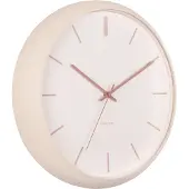 Karlsson - Horloge murale Nirvana Globe - Brun sable