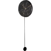 Karlsson Horloge en polyrésine avec pendule imitation marbre