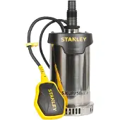 Stanley - Pompe vide cave eau claire 750 W - acier inoxydable