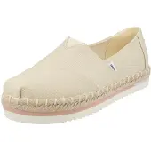 Toms Alpargata Platform Rope Espadrilles En Beige Femme | Pointure 43,5