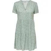 ONLY Robe 'ONLZally' vert pastel / blanc