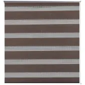 vidaXL Store enrouleur tamisant 140 x 175 cm marron