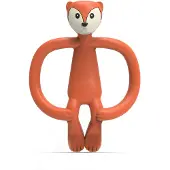 Matchstick Monkey Animal Collection brosse à dents avec anneau à mordiller Fox 1 pcs