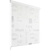 vidaXL Store roulant de douche 120x240 cm Éclaboussures
