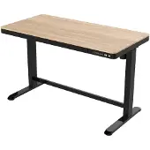 Euroseats Structure de Bureau Assis-Debout Réglable avec Manivelle Noir