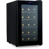 Moa Cave à vin électrique - - Réfrigérateur à vin / Armoire à vin – Capacité : 15 bouteilles