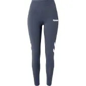 Hummel Pantalon de sport bleu-gris / blanc