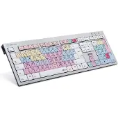 Logickeyboard Clavier Avid Pro Tools USB QWERTZ Français Noir