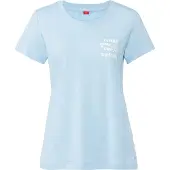s.Oliver Chemise de nuit bleu clair / blanc