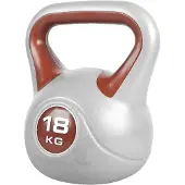 Gorilla Sports - Kettlebells Plastique Stylish De 2 À 20 Kg - Haltères Russes - Poids : 18 Kg